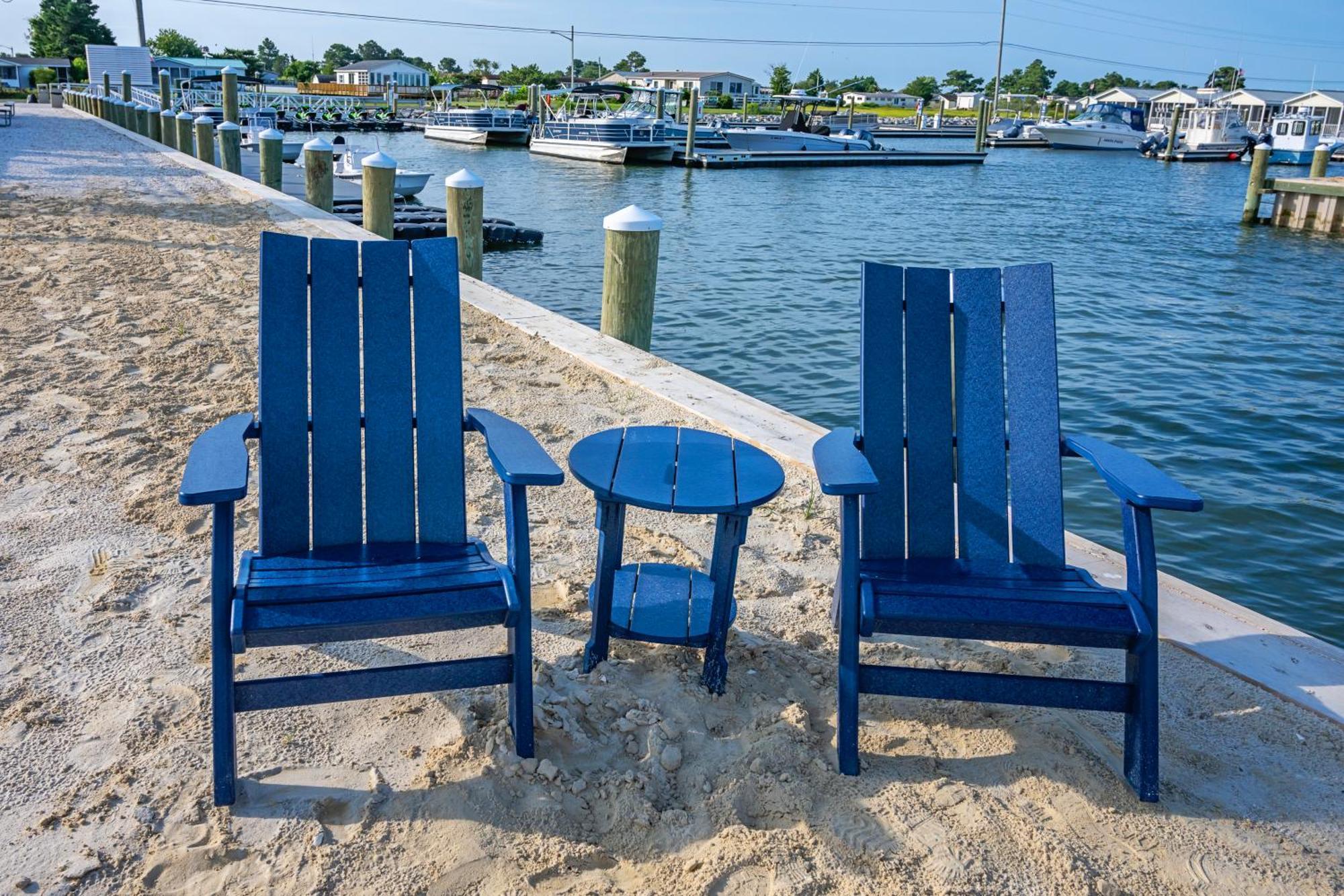Blufin Bungalows & Marina Chincoteague Esterno foto